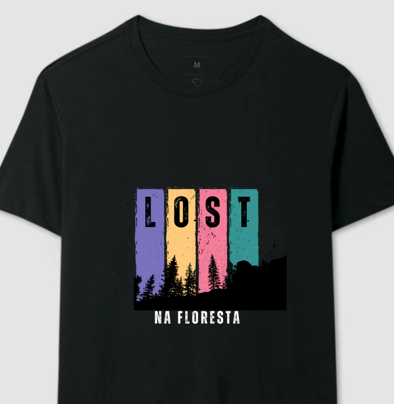 Camiseta Lost na Floresta