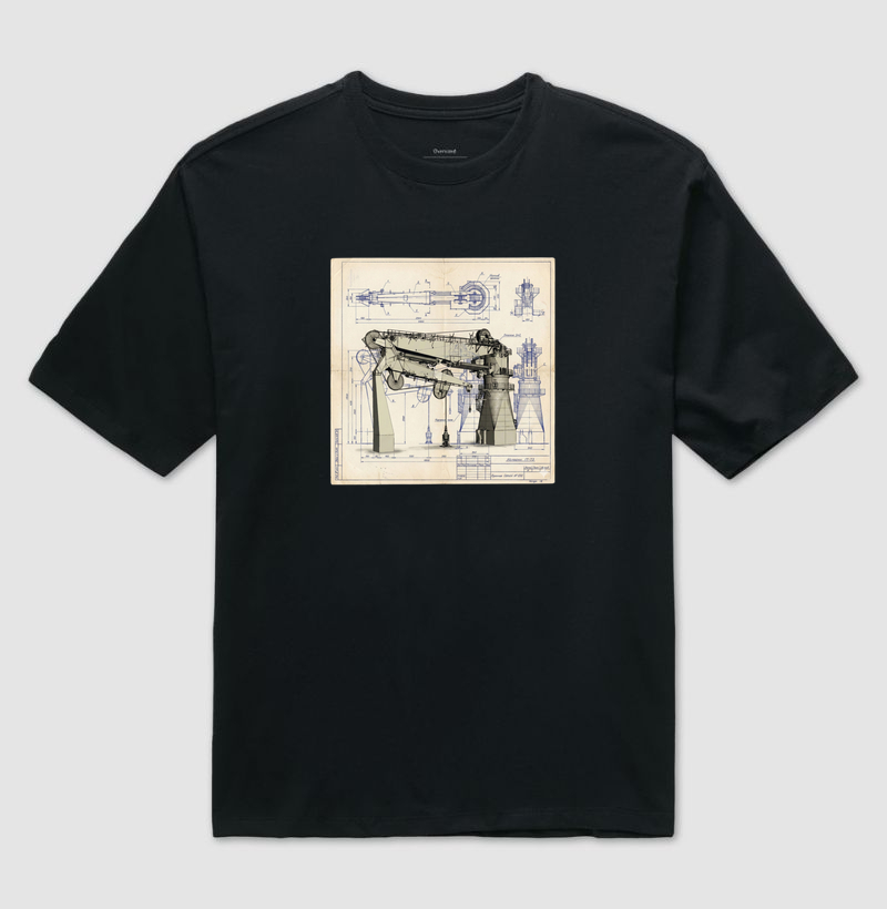 AHC Offshore Crane Old Paper