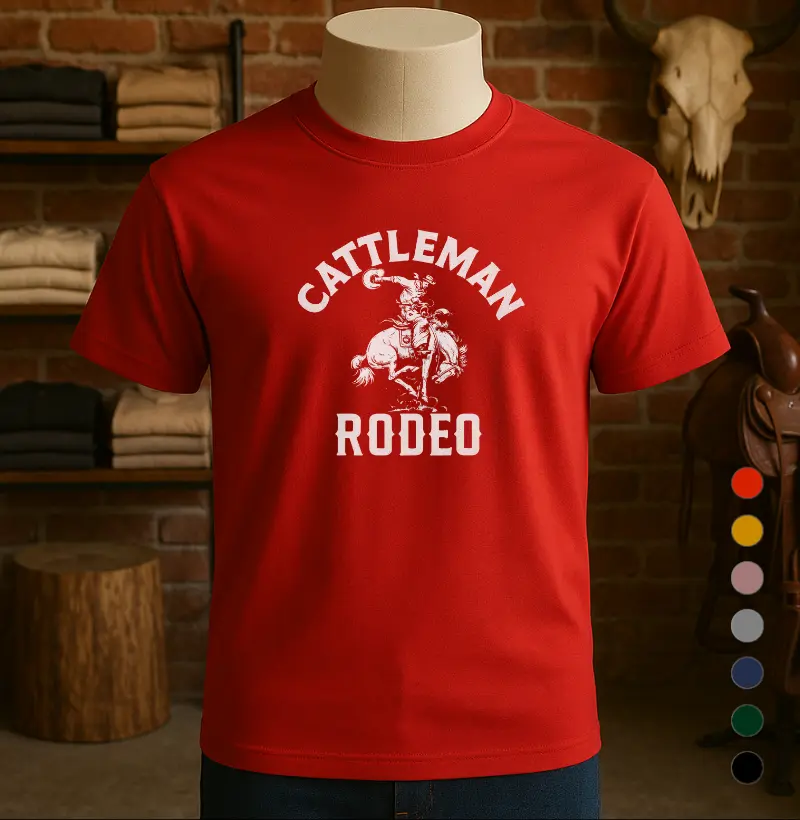 Camiseta CATTLEMAN RODEO