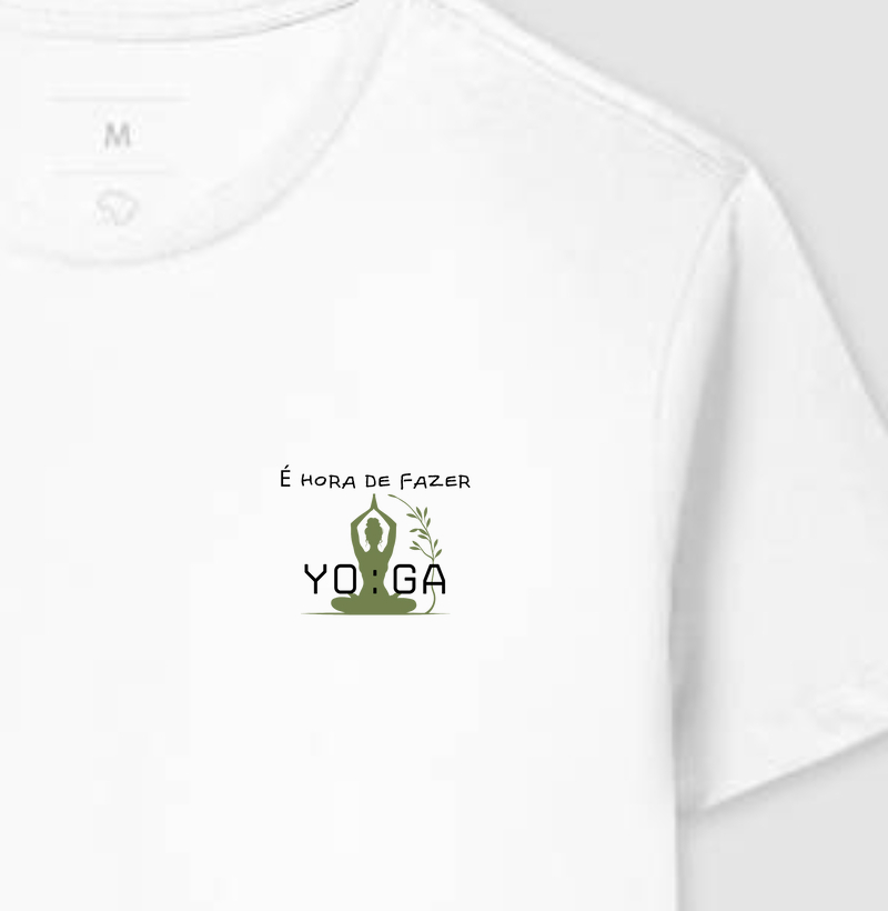 É hora de fazer yoga