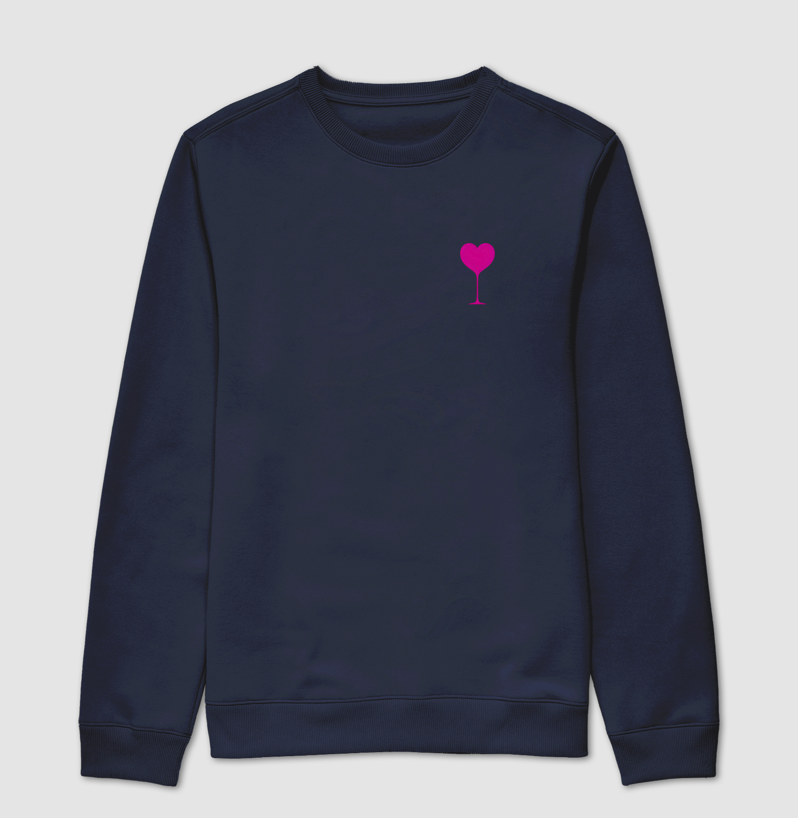 Moletom Coração de Vinho