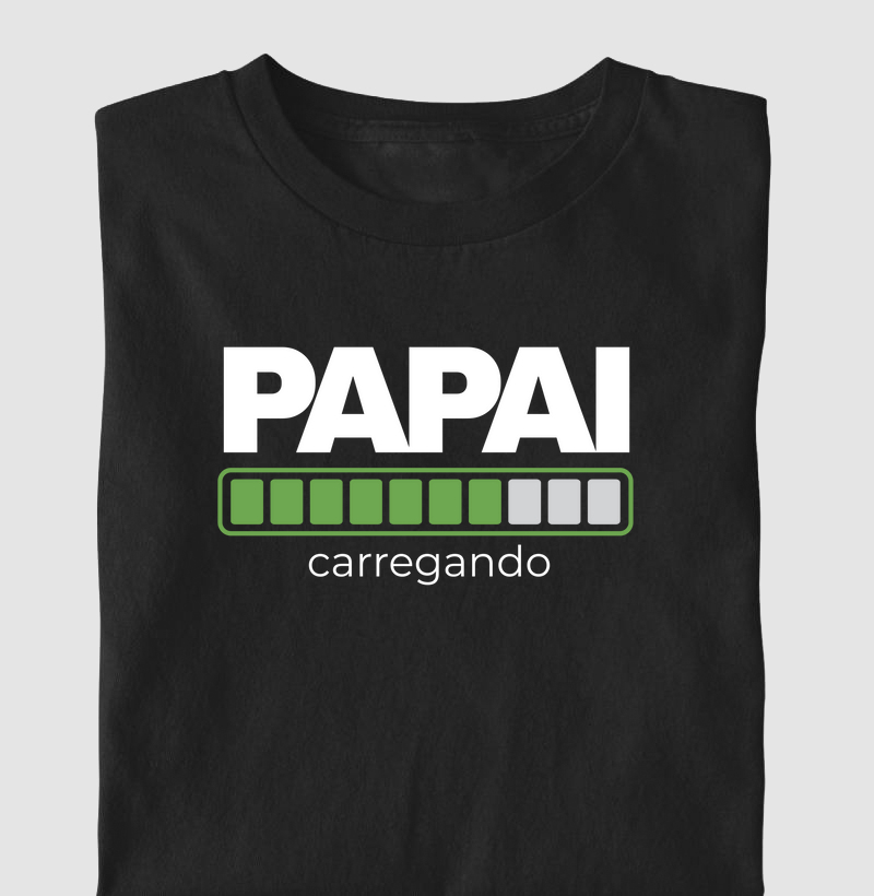 papai carregando a energia