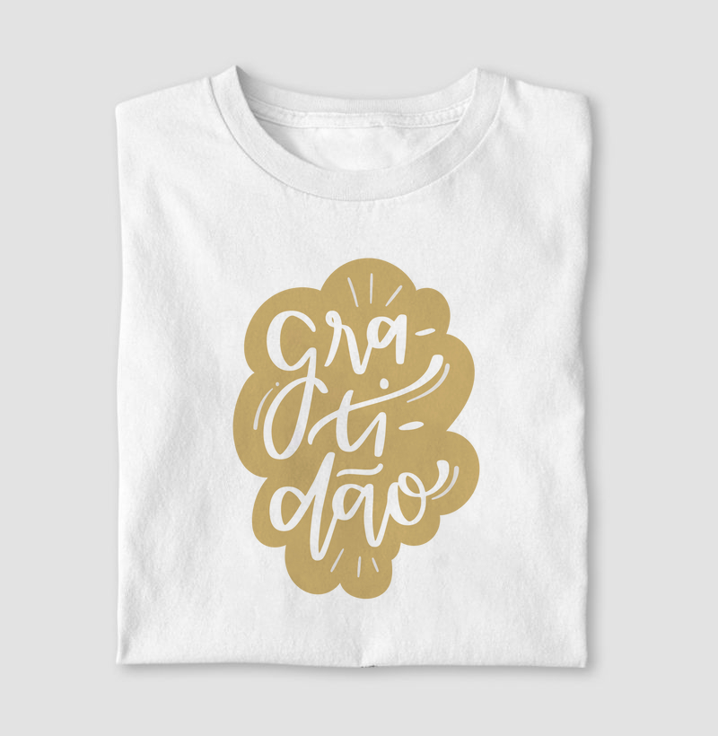 Camiseta Gratidão