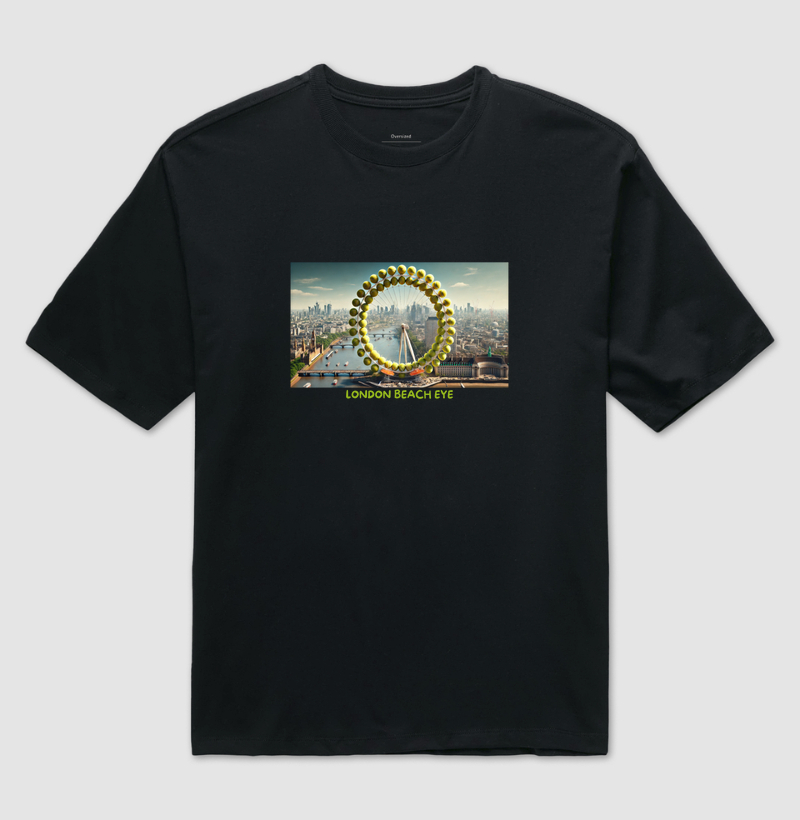 Estampa London Beach Eye