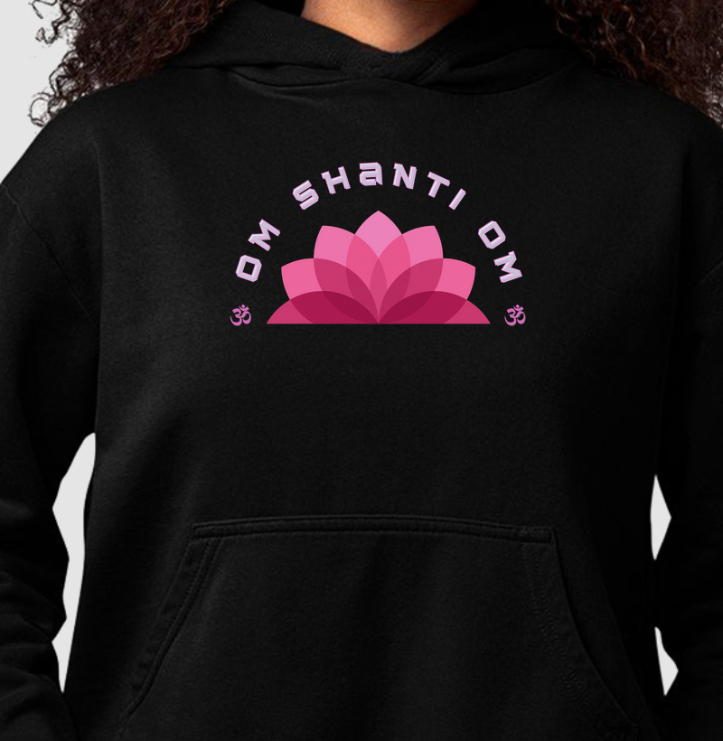 HONESTEE OM SHANTI OM Hoodie