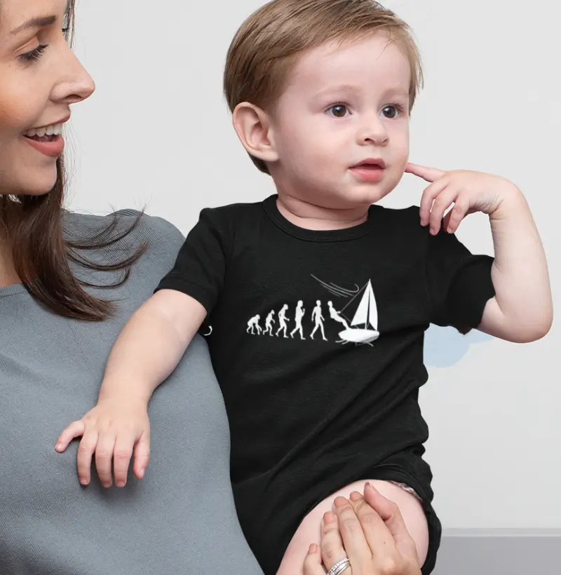 Evolução do homem - Body infantil