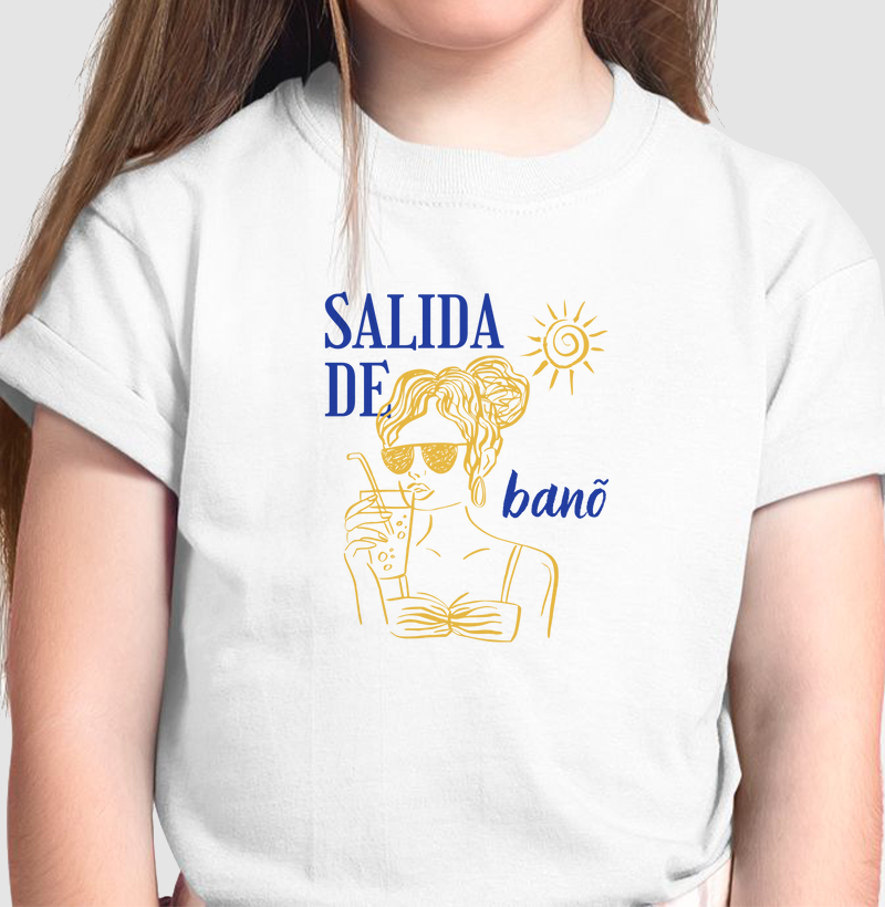 salida de banõ = saída de banho