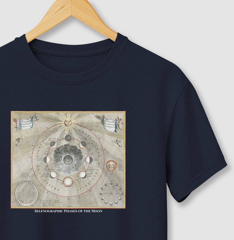 Fases Selenográficas da Lua (1660)