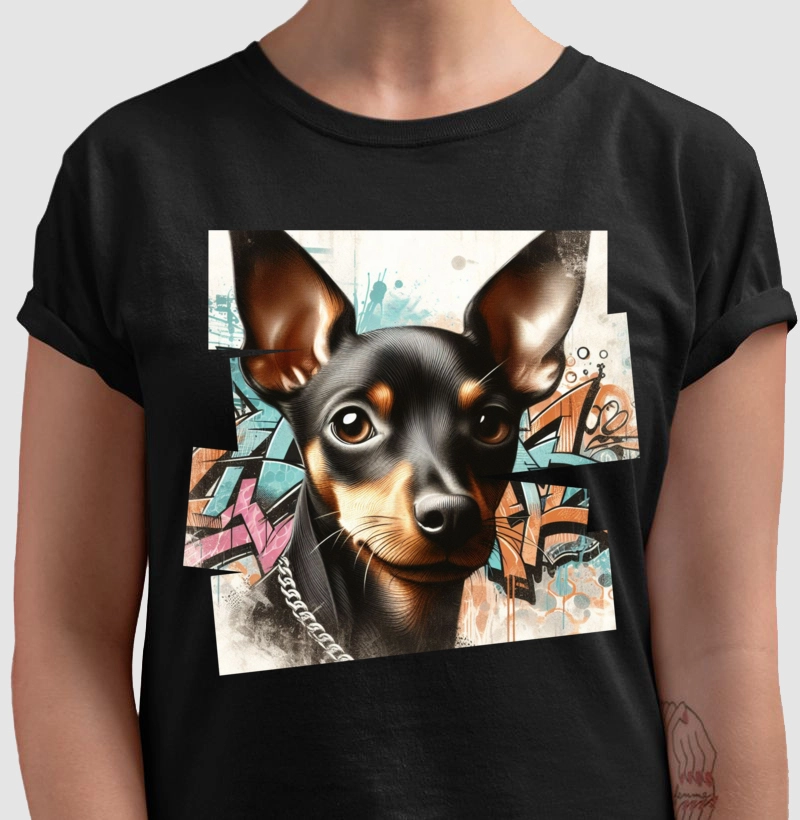 Camiseta Pinscher boladão 4!