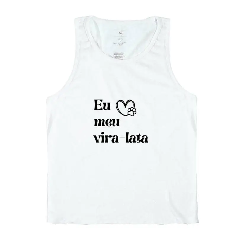 Regata/ eu amo meu vira-lata