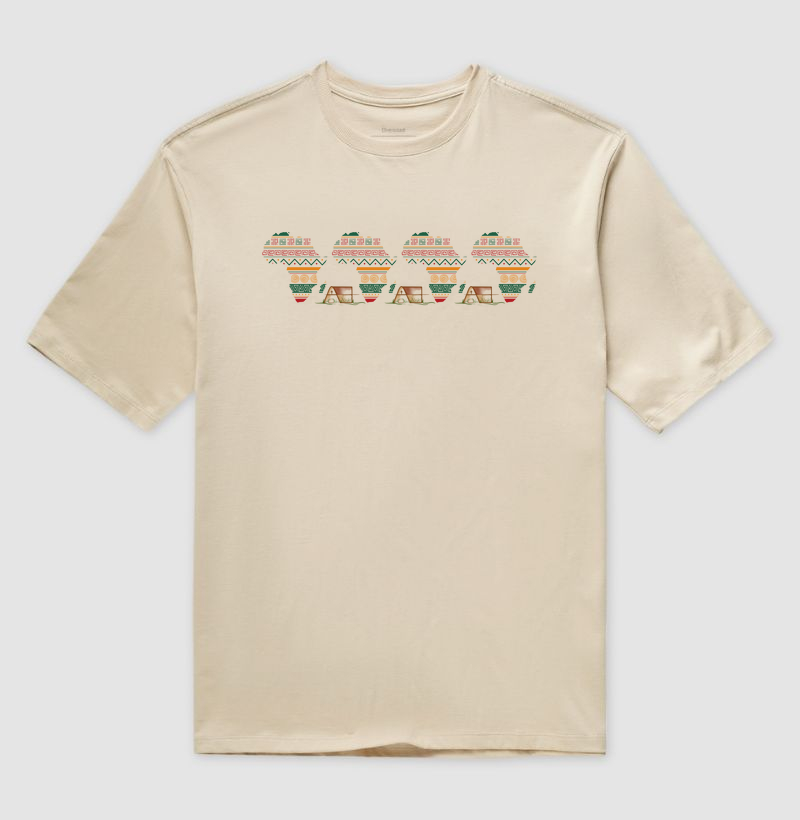 Camiseta Aruanda Ê – Raízes Afro em Cada Detalhe
