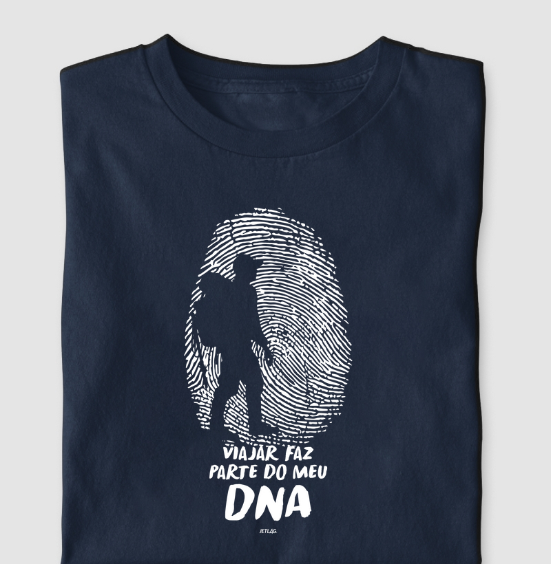 Viajar faz parte do meu DNA - Homem