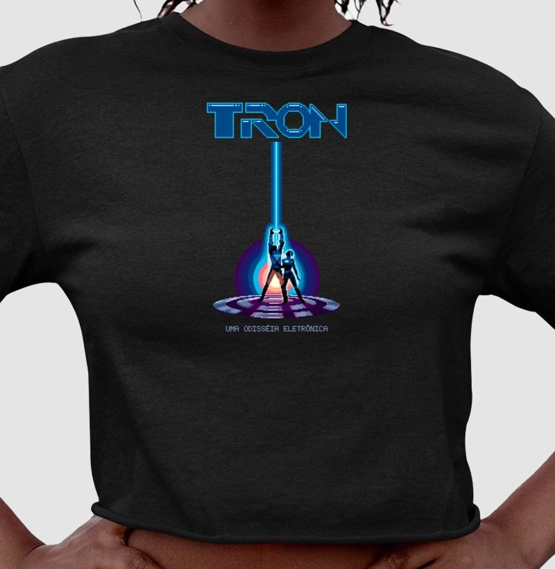 TRON - UMA ODISSÉIA ELETRÔNICA - PIXEL ART