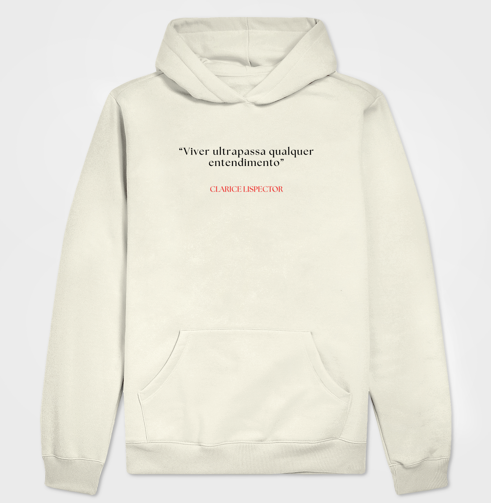Hoodie Moletom Clarice Lispector