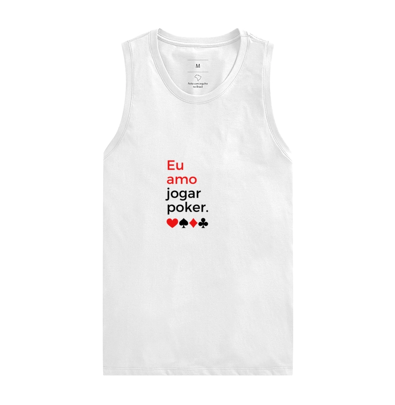 Eu amo jogar poker regata