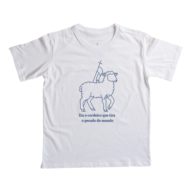 Camiseta Infantil Cordeiro