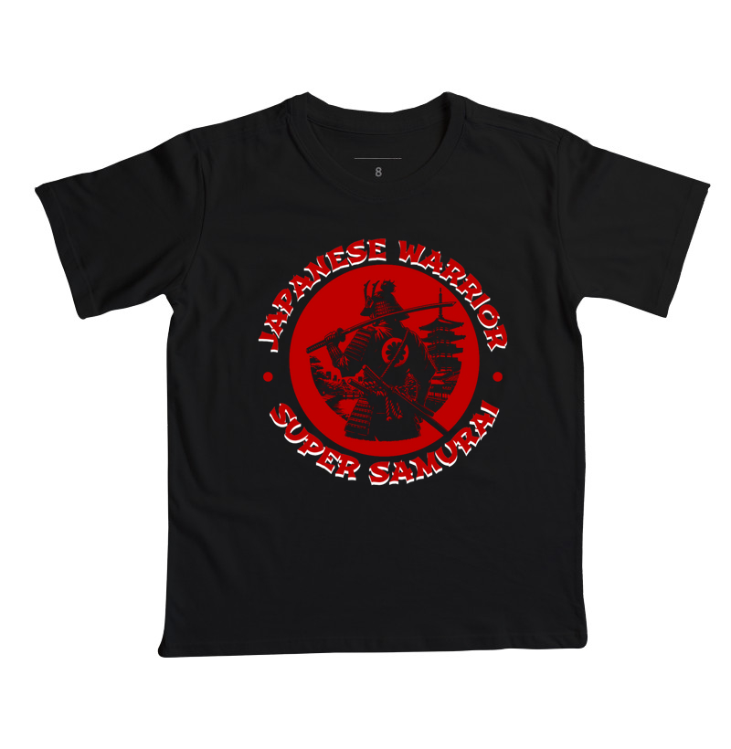 Camiseta Japanese Warrior, Super Samurai - Infantil