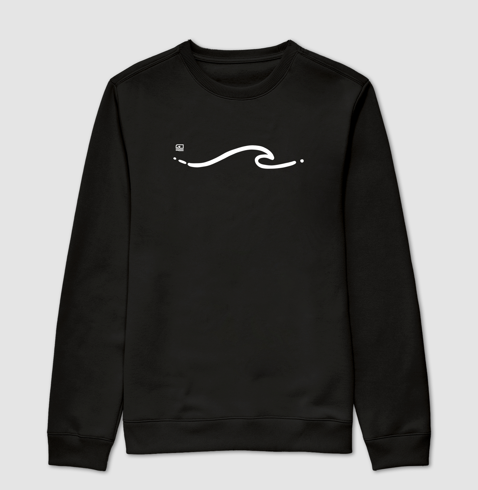 "Onda Minimalista" (Moletom suéter)
