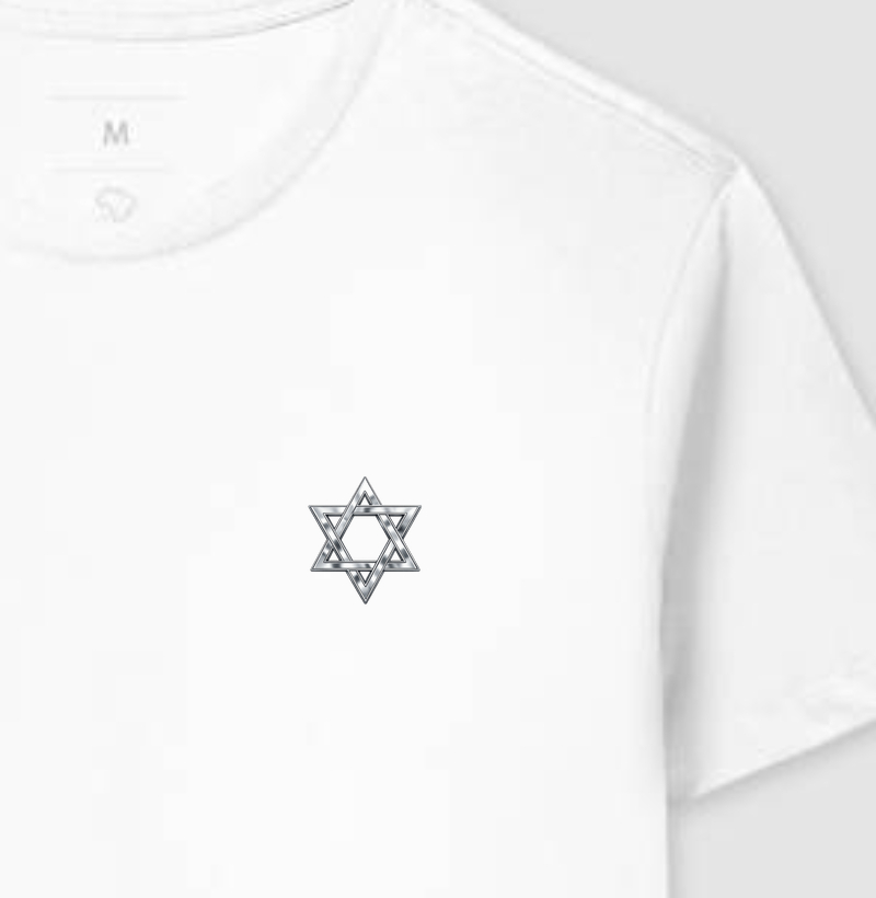 Magen David (מָגֵן דָּוִד) - Minimalista – Proteção, Equilíbrio e Conexão Espiritual
