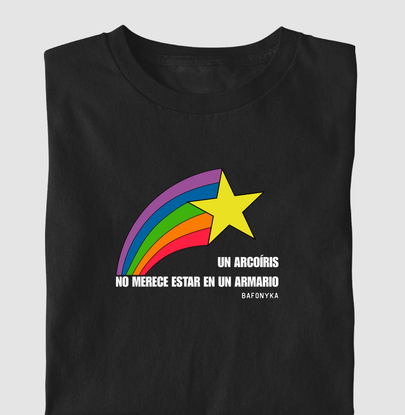 🌈 Un arcoíris no merece estar en un armario.