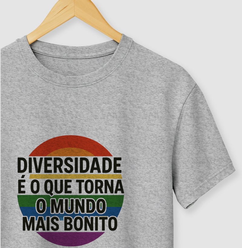 Camiseta Diversidade 