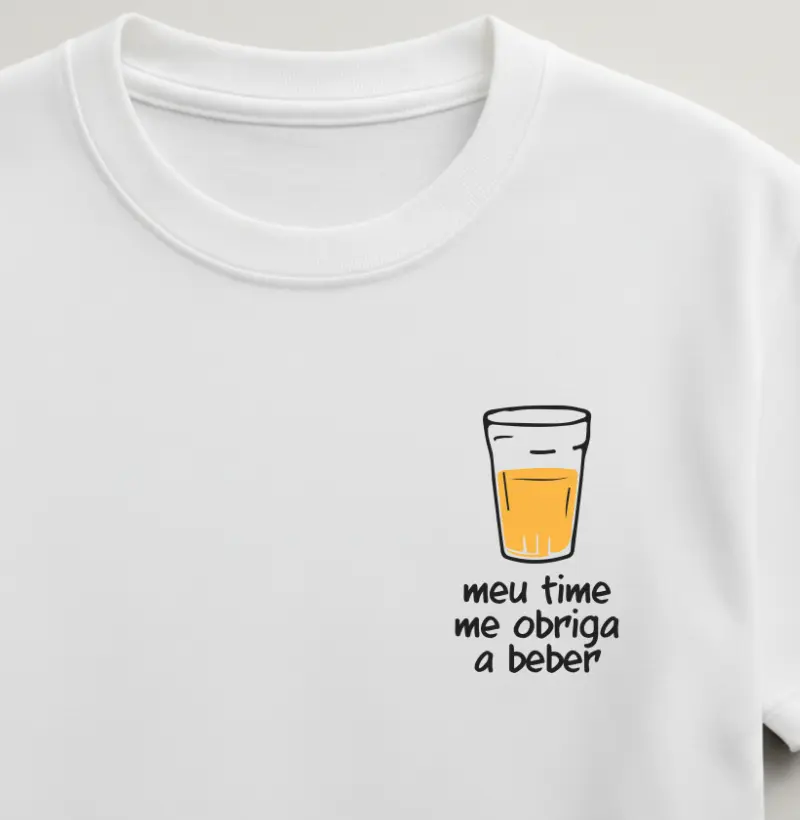 Meu Time Me Obriga A Beber - Bolso