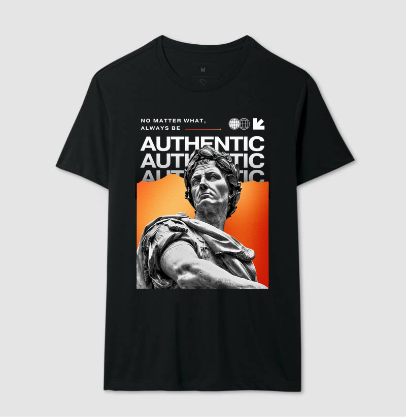 Camisa Unissex Oversized - Autêntico 