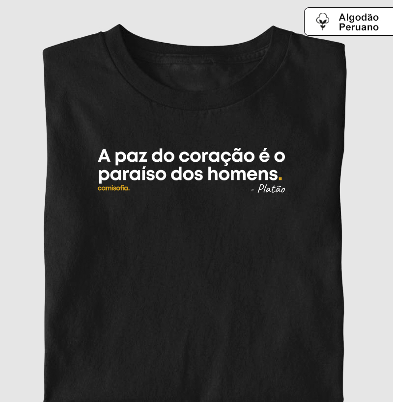 Platão - A Paz do Coração é o Paraíso dos Homens