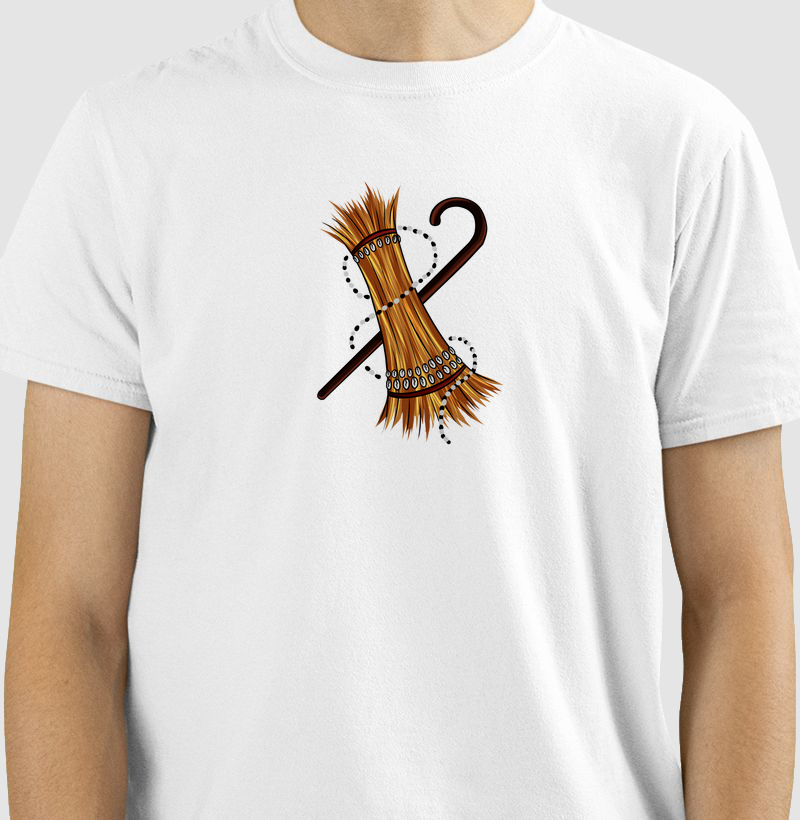 Camiseta Xaxará Omulu 100% Algodão