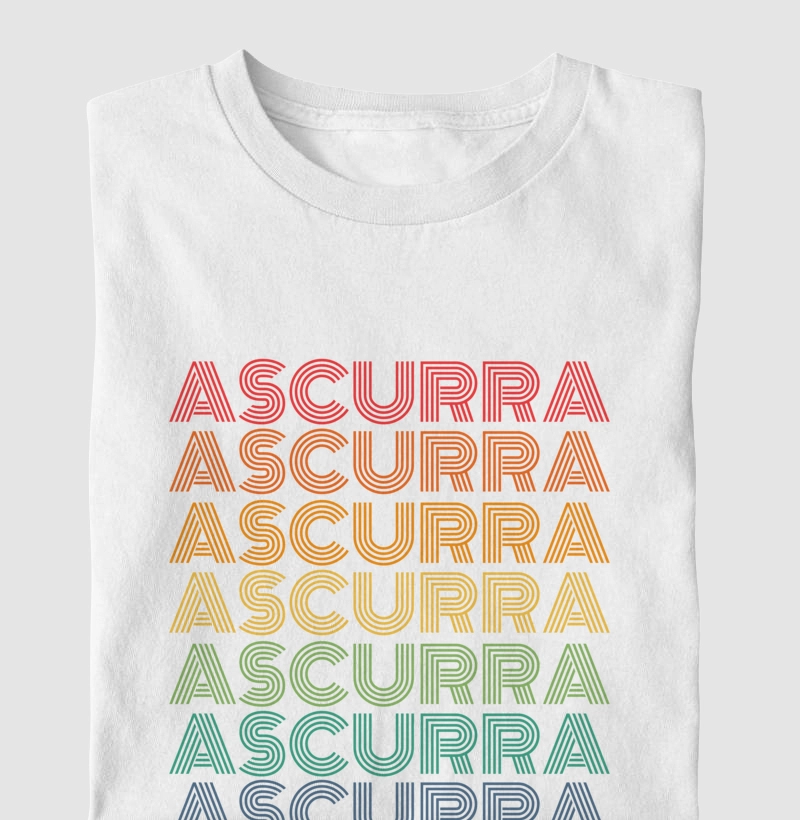 Ascurra Letreiro Retrô