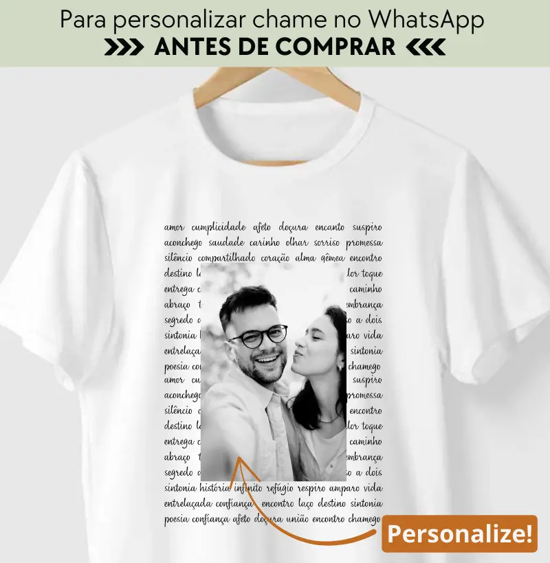 Camiseta Dia dos Namorados 'Tradução do que é amor - 1'