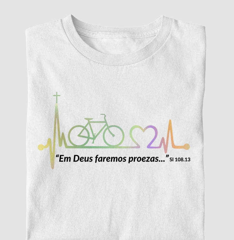 Camiseta Em Deus Faremos Proezas Color