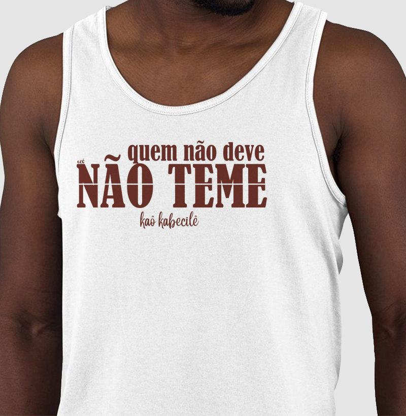 Xangô: Quem não deve, não teme.