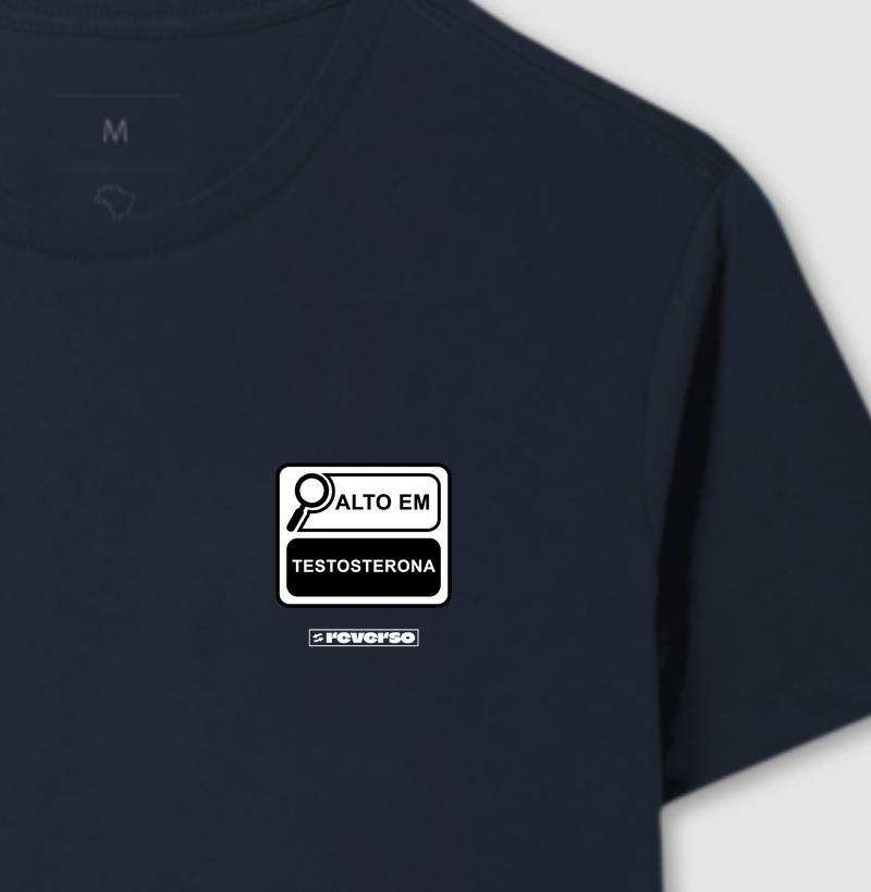 ALTO EM TESTOSTERONA / Estampas Reverso