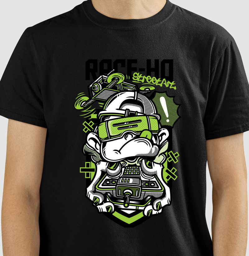 Camiseta Race-HQ Musica