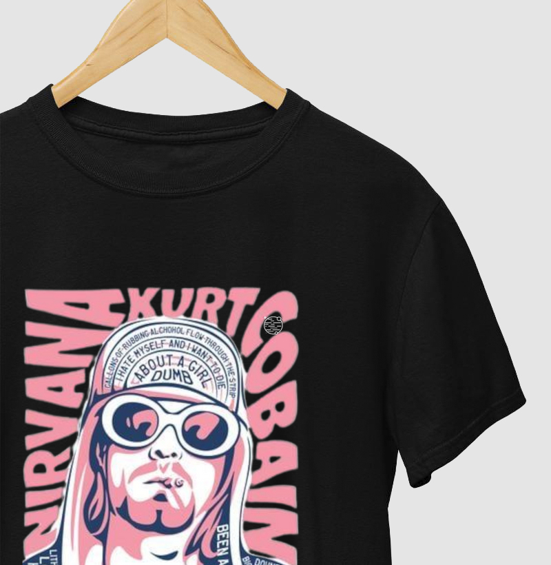 Camiseta Kurt Cobain