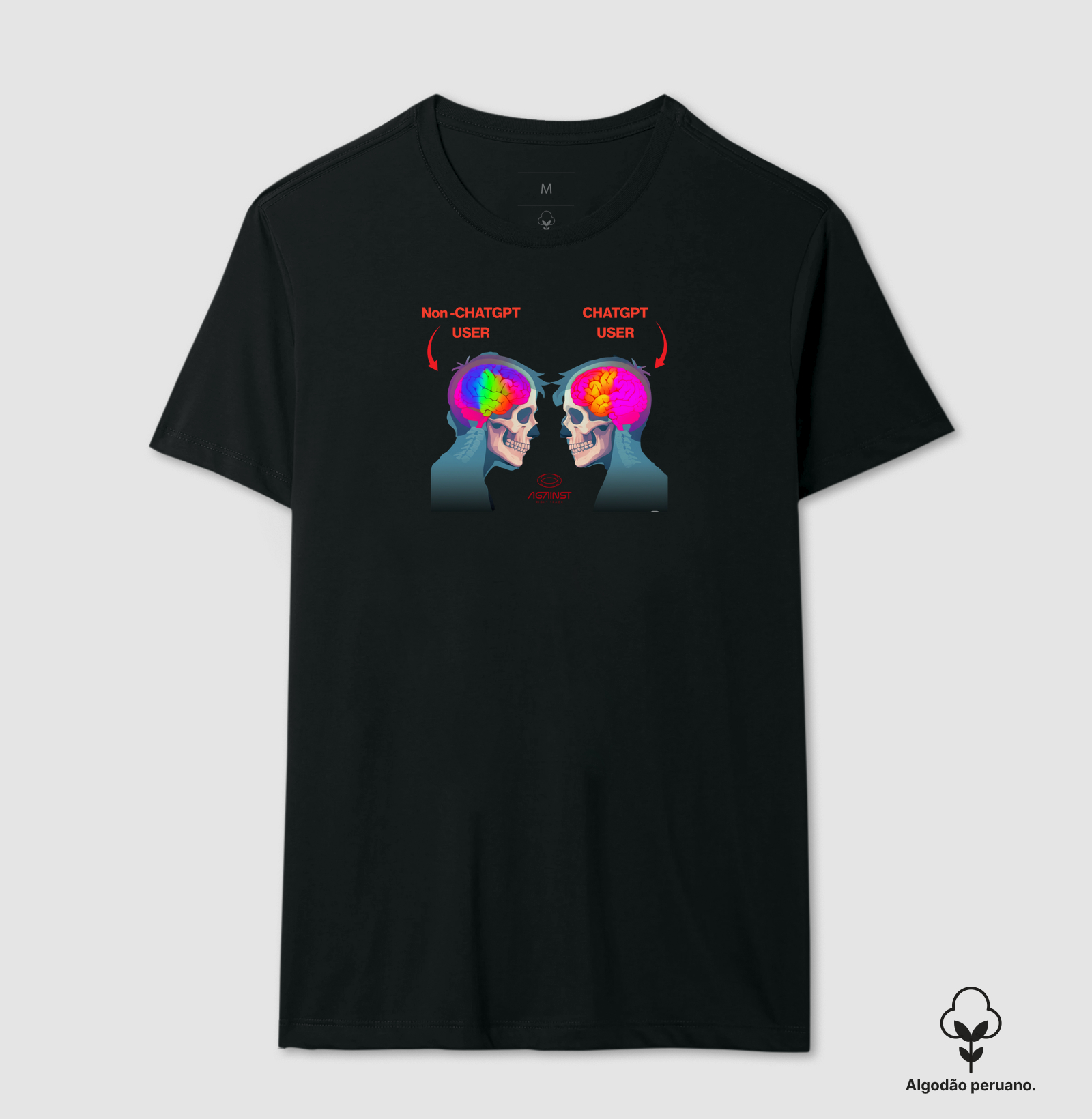 Camiseta crânio GPT