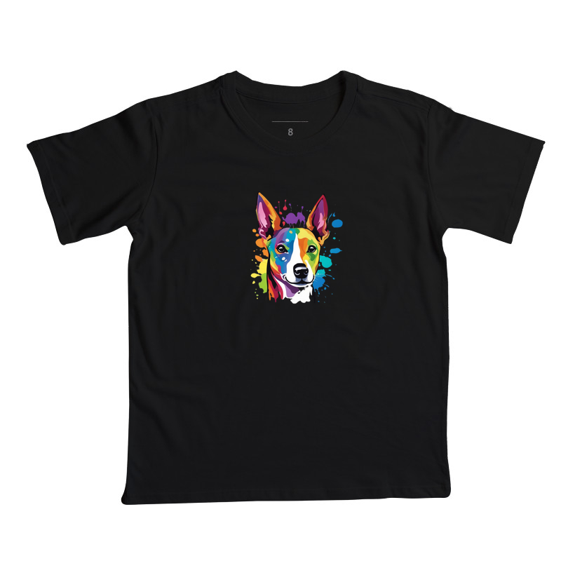 Basenji colorido