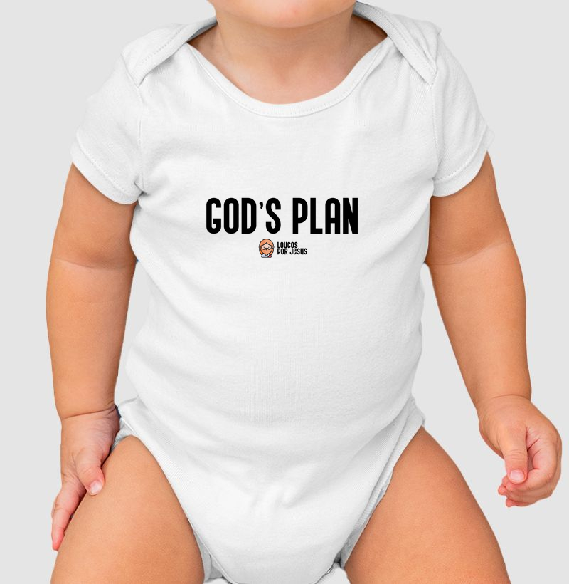 Body Infantil | God's Plan - Loucos Por Jesus 