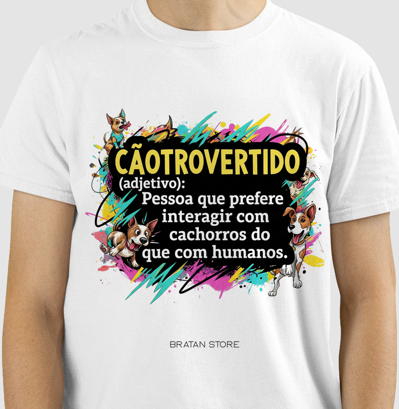 Cãotrovertido T-shirt 