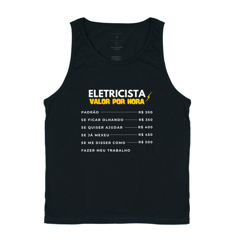 Camiseta Valorize o Eletricista