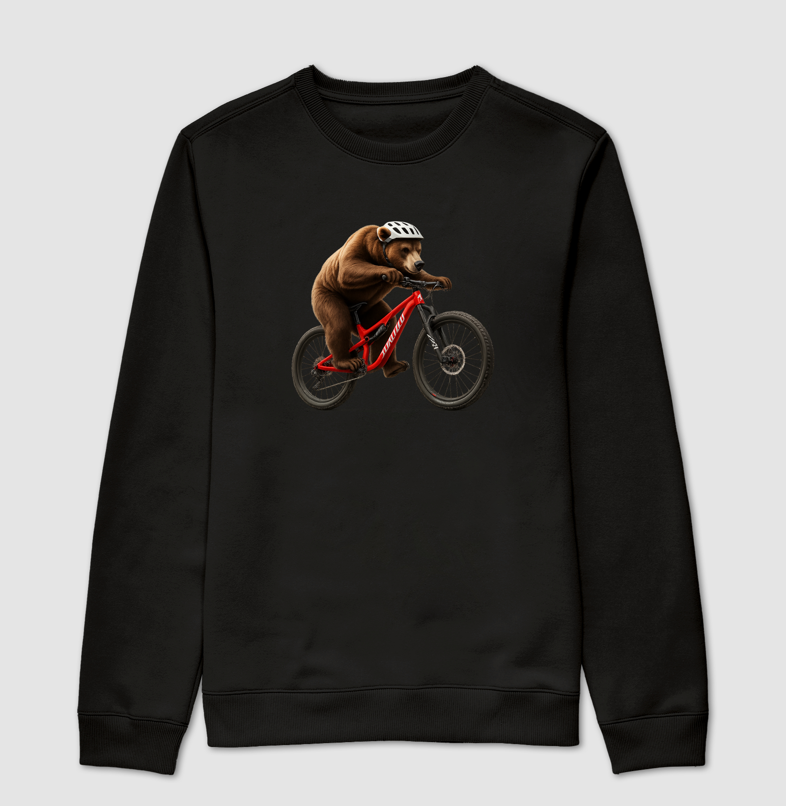 Estampa Urso Pedalando 