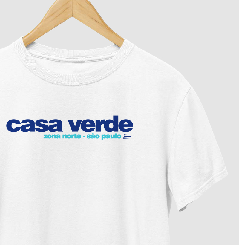 Casa Verde - Azul e Branco