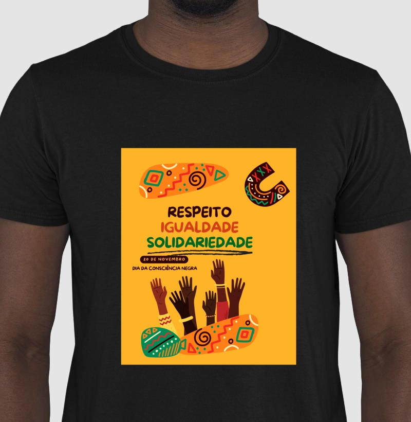 Camiseta Consciência Negra