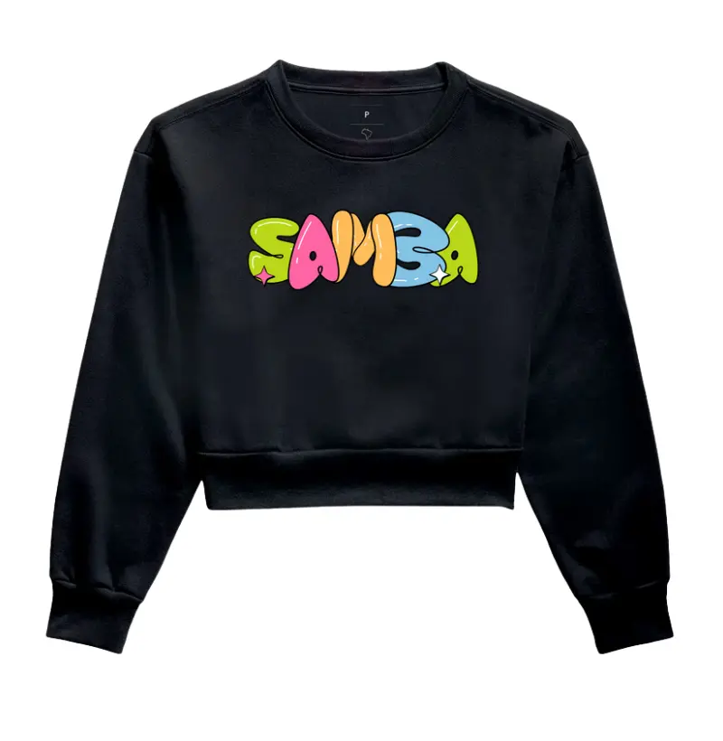 Moletom Cropped - Samba 01