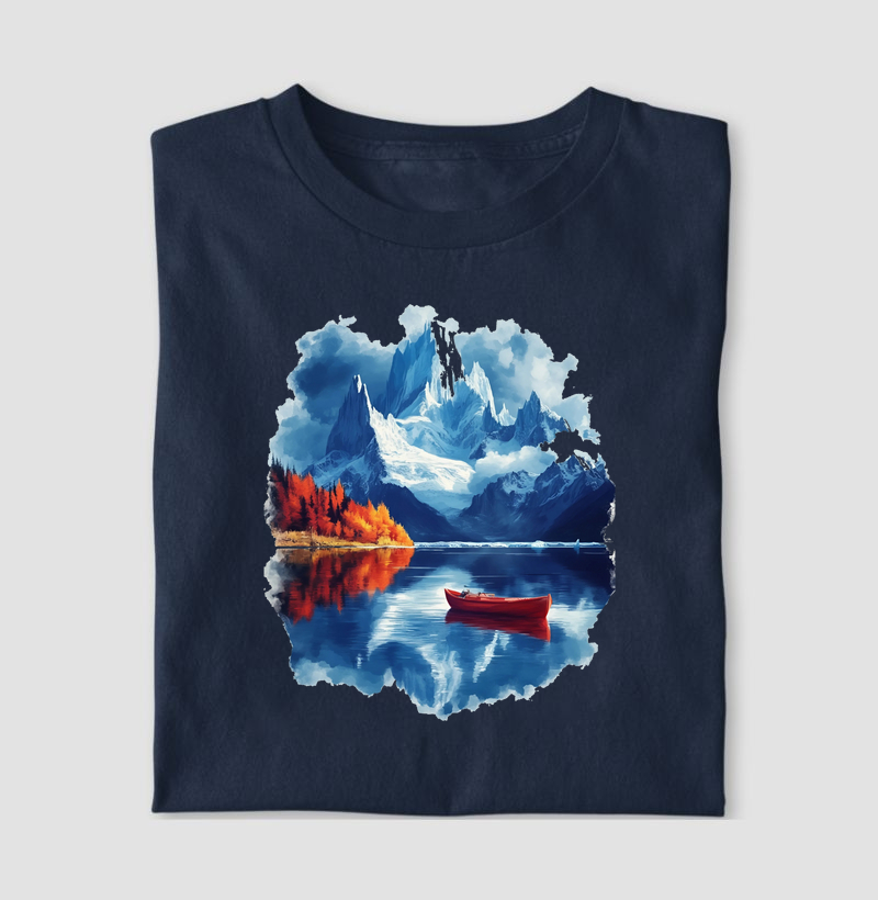 Camiseta Coração Glacial