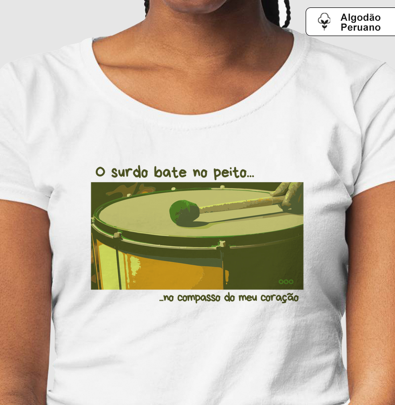 O Surdo bate no peito