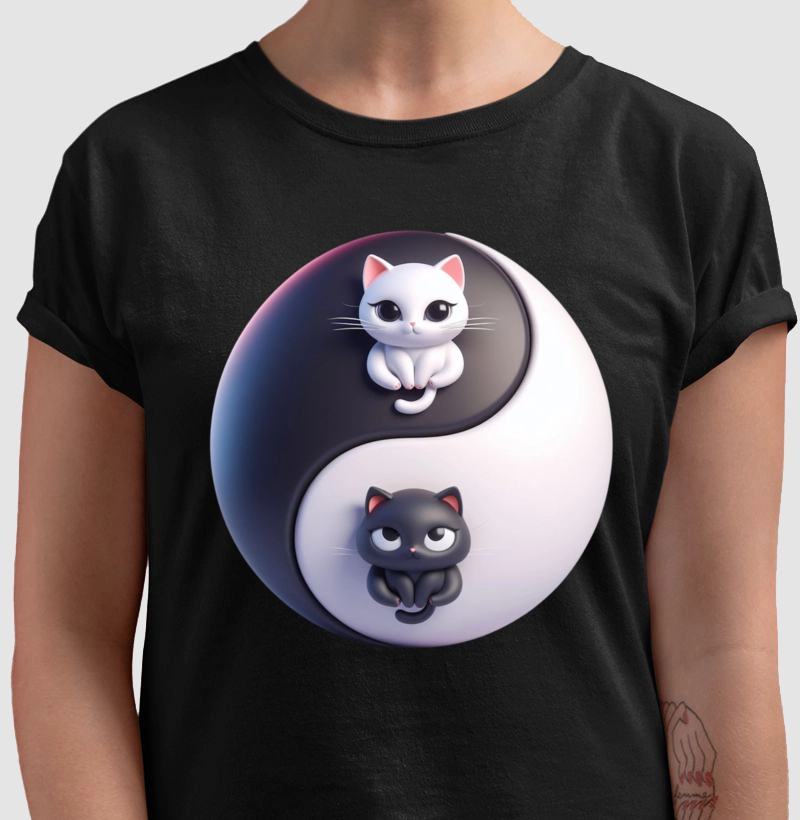 Yin Yang Cat