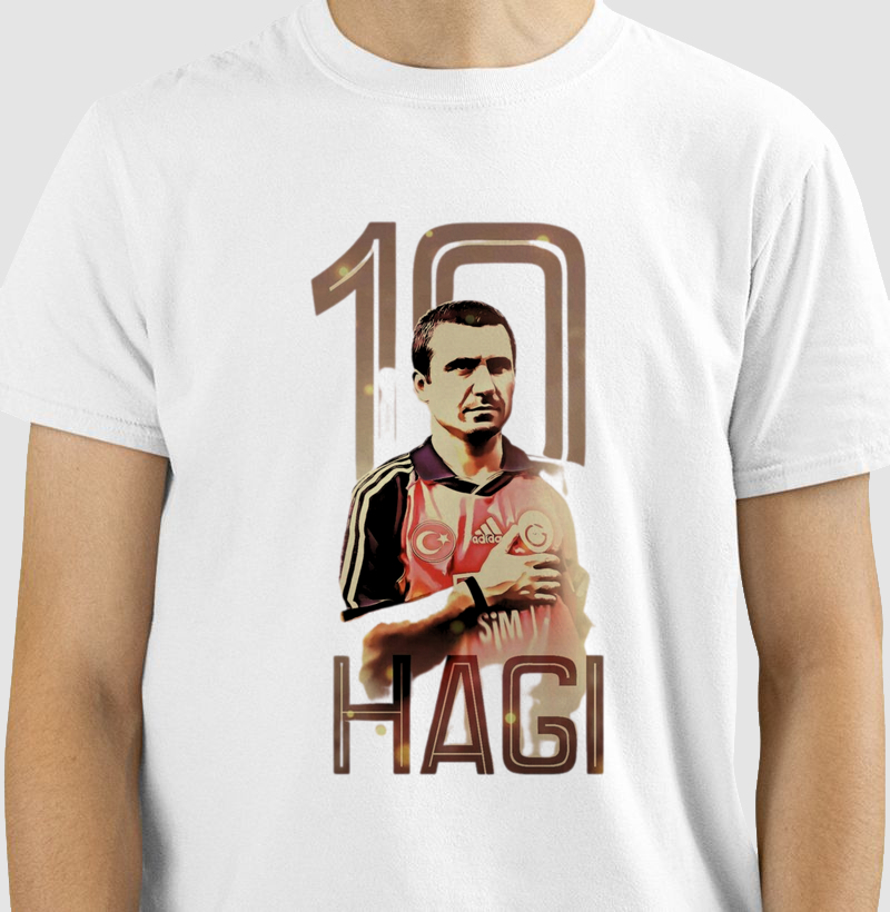 Camisa 100٪ algodão Hagi 10