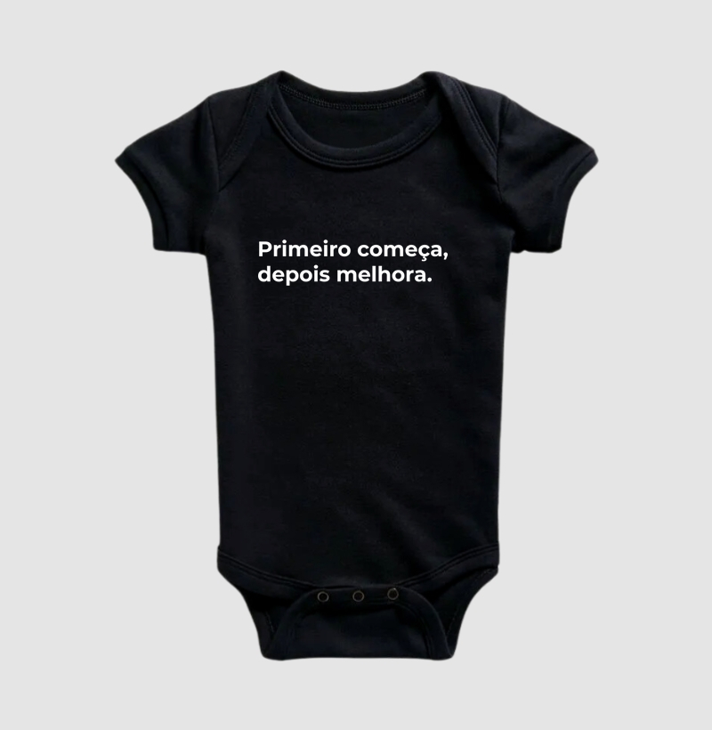 Primeiro começa, depois melhora